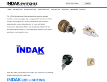 Tablet Screenshot of indakswitches.com